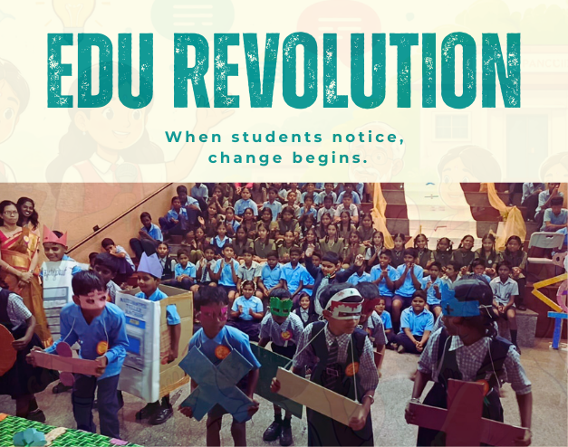 when students notice, change begins.